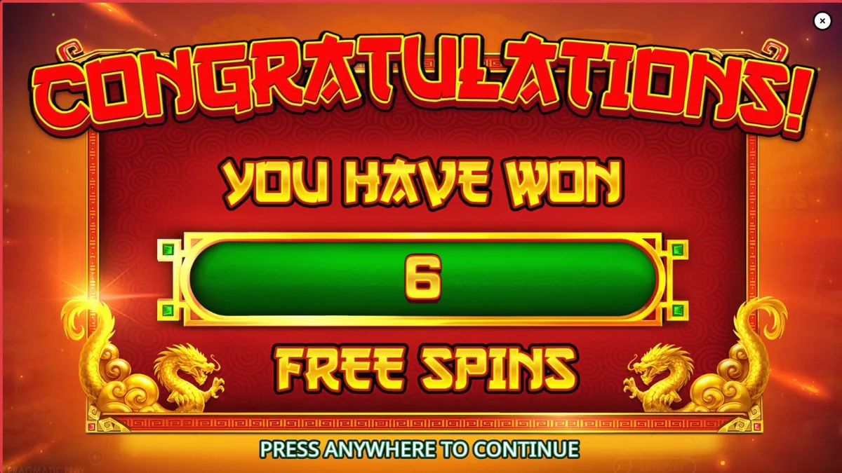Caishen’s Cash Pots slot machine interface com tema de prosperidade